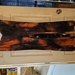 ROMWE PUNK Plus Tie Dye Cut Out Flare Leg